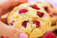 Homemade Popeyes Strawberry Biscuits