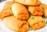 Spicy Buffalo Chicken Pinwheels
