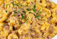 Ultimate Cheesy Beef Mac
