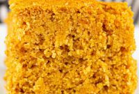 Velvet Sweet Potato Cornbread