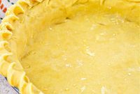 Buttery Shortbread Pie Crust