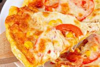 Golden Corn Pizza Crust