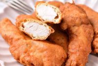 Beer-Battered Chicken Strips