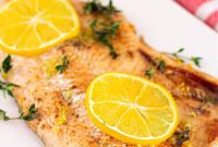 Lemon Herb Baked Trout