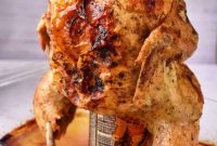 Golden Oven Beer Can Chicken