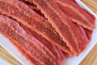 Perfectly Crispy Turkey Bacon in the Oven