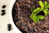 Quick & Easy Refried Black Beans from a Can