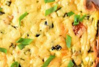 Light and Creamy Cottage Cheese Quiche