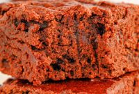 Secret Ingredient Chocolate Black Bean Brownies