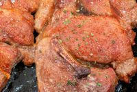 Hearty Pork Shoulder Steak