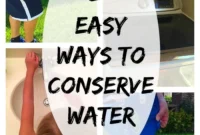 5 Easy Habits for Water Saving