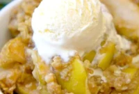 Effortless Slow Cooker Apple Crisp