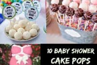 Baby Shower Cake Pop Delights