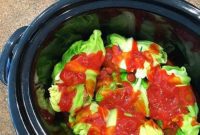Tender Slow Cooker Cabbage Rolls