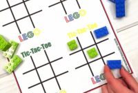 Print and Play LEGO Tic Tac Toe