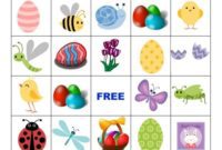 Ready-to-Print Easter Bingo