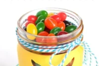 Handcrafted Easter Bunny Candy Jar