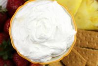 Tropical Pineapple Cream Cheese Dream Dip