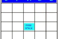 Design Your Own Bingo Free Printables
