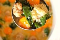 Effortless Slow Cooker Italian Wedding Soup