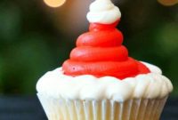 Crafting Adorable Santa Hat Cupcakes