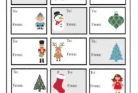 15 Festive Free Printable Christmas Labels
