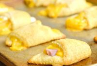 Ham and Cheese Crescent Roll-Ups