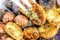Zesty Pesto Spuds