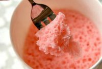 Luscious Strawberry Mug Cake