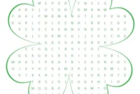 Lucky Shamrock Word Hunt
