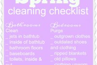 The Ultimate Free Printable Spring Cleaning Checklist