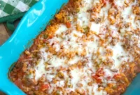 Ultimate Cheesy Stuffed Pepper Bake