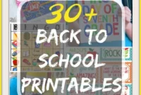 Free Back to School Essentials