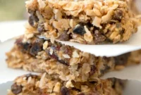 Simple Chewy Granola Bars From Scratch