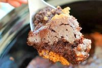 Decadent Crockpot Brookies