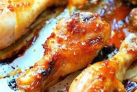 Sweet and Sticky Teriyaki Drumsticks