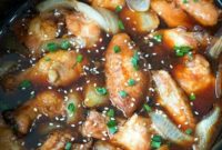Sweet and Sticky Teriyaki Wings