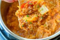 Instant Pot Unstuffed Cabbage Casserole