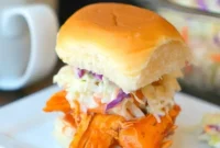 Speedy Buffalo Chicken Sliders