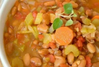Quick Pressure Cooker Pinto Bean Soup