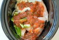 Set and Forget Salsa Chicken
