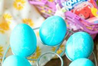 Vibrant Kool Aid Dyed Eggs