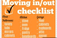 Seamless Moving Cleaning Checklist