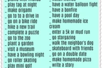 Epic Summer Ideas for Teens