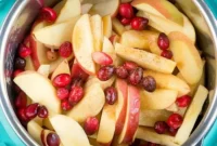 Tangy Cranberry Apple Sauce