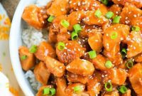 Sticky Instant Pot Sesame Chicken