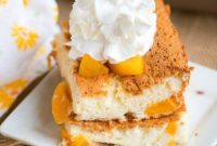 Heavenly Peach Cloud Cake