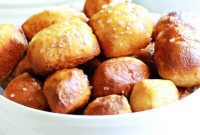 Air-Fried Soft Pretzel Bites