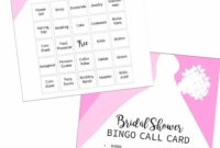 Fun & Free Instant Download Bridal Shower Bingo Game