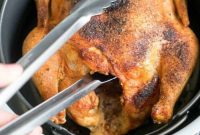 Crispy Air Fryer Whole Chicken